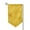 Sharp Corner, variant on Gold Texture Glitter Garden Flag Double Sided Small Flag Yard Home Decorative Flags Banner 12.5 x 18 Inch Fillet