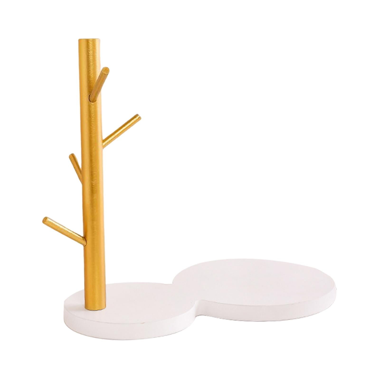 WLPZXP Jewelry Keys Stand Hanging Organizer Keys Storage Tray For Home Desk Entry Porch White Gourd
