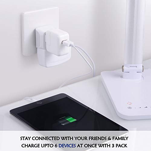 - Ultra Compact- Safe Grounded Perfect for Cell Phones Palestine Travel Adapter Plug with Dual USA Input Laptops Camera Chargers and More 3 Pack CT-14 Type H Ceptics Israel