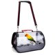 thumbnail image 1 of Mochila para jaula de pájaros y loros, de viaje, con palo de pie, 1 of 4