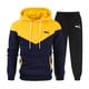 thumbnail image 2 of Sudadera con capucha con estampado para hombre, conjunto de ropa deportiva para exteriores, moda urbana sencilla, Top a juego de dos colores, otoño e invierno, novedad, 2 of 4