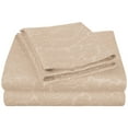 thumbnail image 2 of BNM Italian Paisley Cotton Blend Sheet Set, King, Sand, 2 of 7