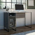 thumbnail image 3 of Bureau pour ordinateur à caisson simple Purdue d’Ameriwood Home, chêne gris, 3 of 9