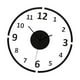 thumbnail image 2 of Reloj de pared acrílico silencioso moderno de 30 x 30 cm, decoración del hogar para restaurante, oficina y comedor., 2 of 9