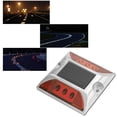 thumbnail image 1 of Luces De Entrada Solares, Luces De Marcador De Tierra De Energía Solar, Lámpara De Pico De Carretera De Entrada Al Aire Libre Impermeable, Lámpara De Perno Prisionero De, 1 of 7