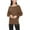 Mocha, variant on Moa Collection Women's Casual Solid Jersey Knit Long Sleeve Dolman Tunic Top