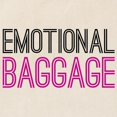thumbnail image 2 of CafePress - Emotional Baggage Tote Bag - Unisex Canvas Tote Bag, Beige, 1-Piece, 2 of 7