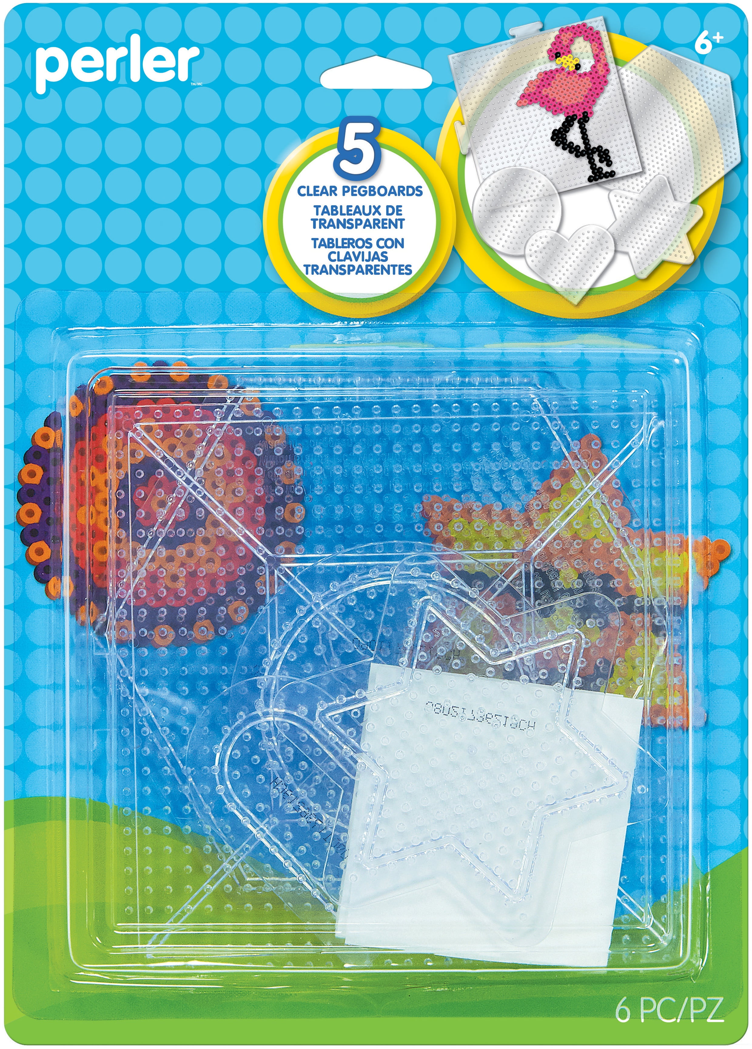 Perler Pegboards 5/PkgClear Walmart Canada
