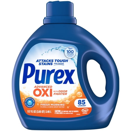 Purex Advanced Oxi with Odor Fighter, 117 fl oz, 85 loads