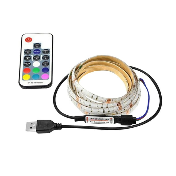 Toystoory Retroiluminación LED Luz de cinta de fondo USB Cambio de luz LED Luz de tira flexible Iluminación y accesorios Toystoory HA000695-00