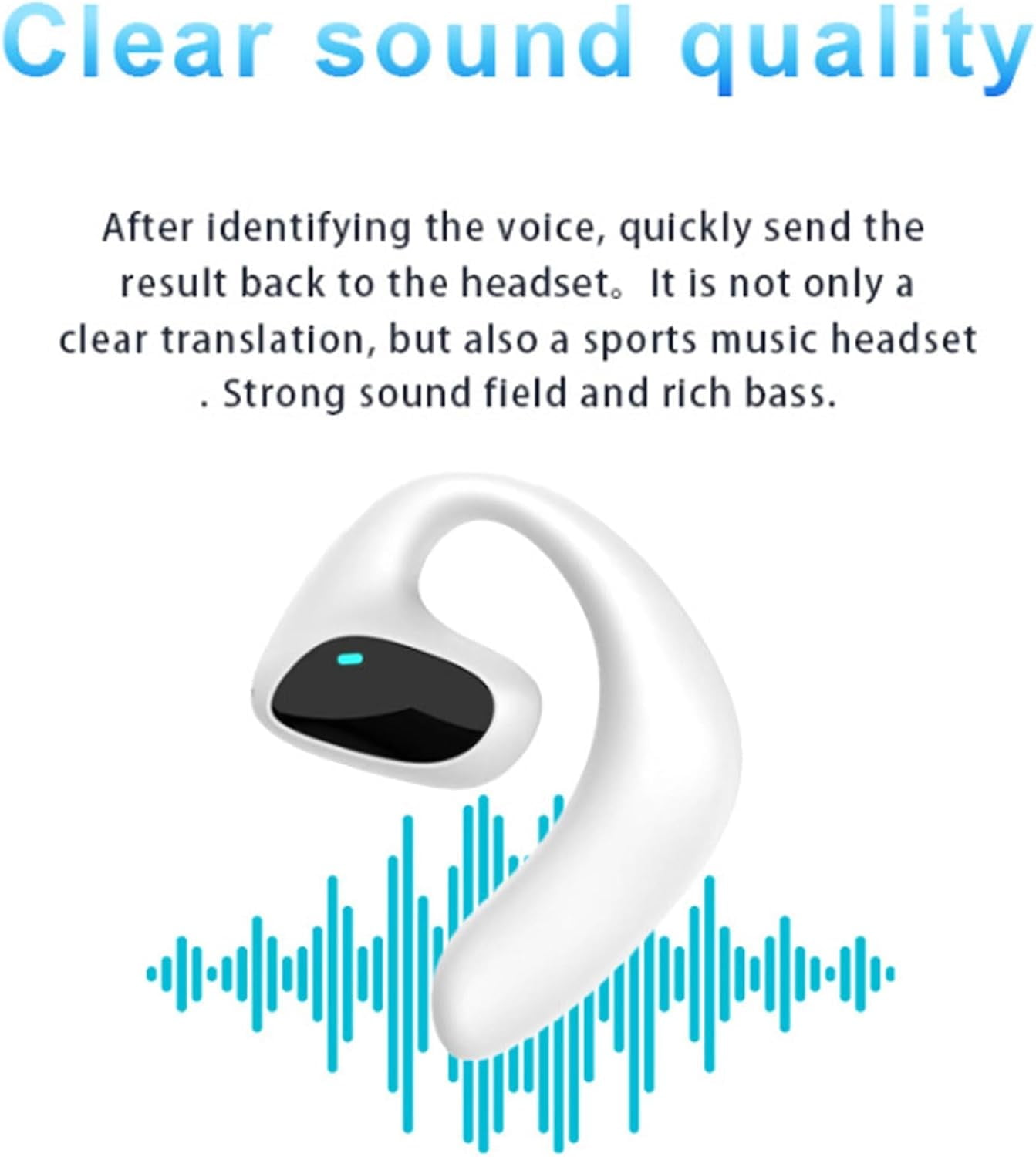 2026 New Translation Earbuds, Speak 144 Languages in Seconds with No Wi-Fi, No Complicated Apps, No Stress, Bluetooth Wireless Earphones for Travel, Business, Calls & Music (Black)
