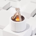 thumbnail image 4 of Pompotops Remote Control Flame Humidifier Mute Aromatherapy Machine Bedroom Light Volume Purification Diffuser Aromatherapy Machine Clearance, 4 of 6