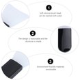 thumbnail image 4 of YSNOOWE 10Pcs Silicone Facial Mask Brushes for Women Skin Care Routine Black, 4 of 7