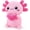 Pink, variant on 15 Inches Axolotl Plush Stuffed Animal with Love Heart Decor Skin-friendly Soft Plush, Cute Plushies Animal Home Decor Body Pillow, Axolotl Themed Huggging Toy Gifts for Adults Kids,Purple