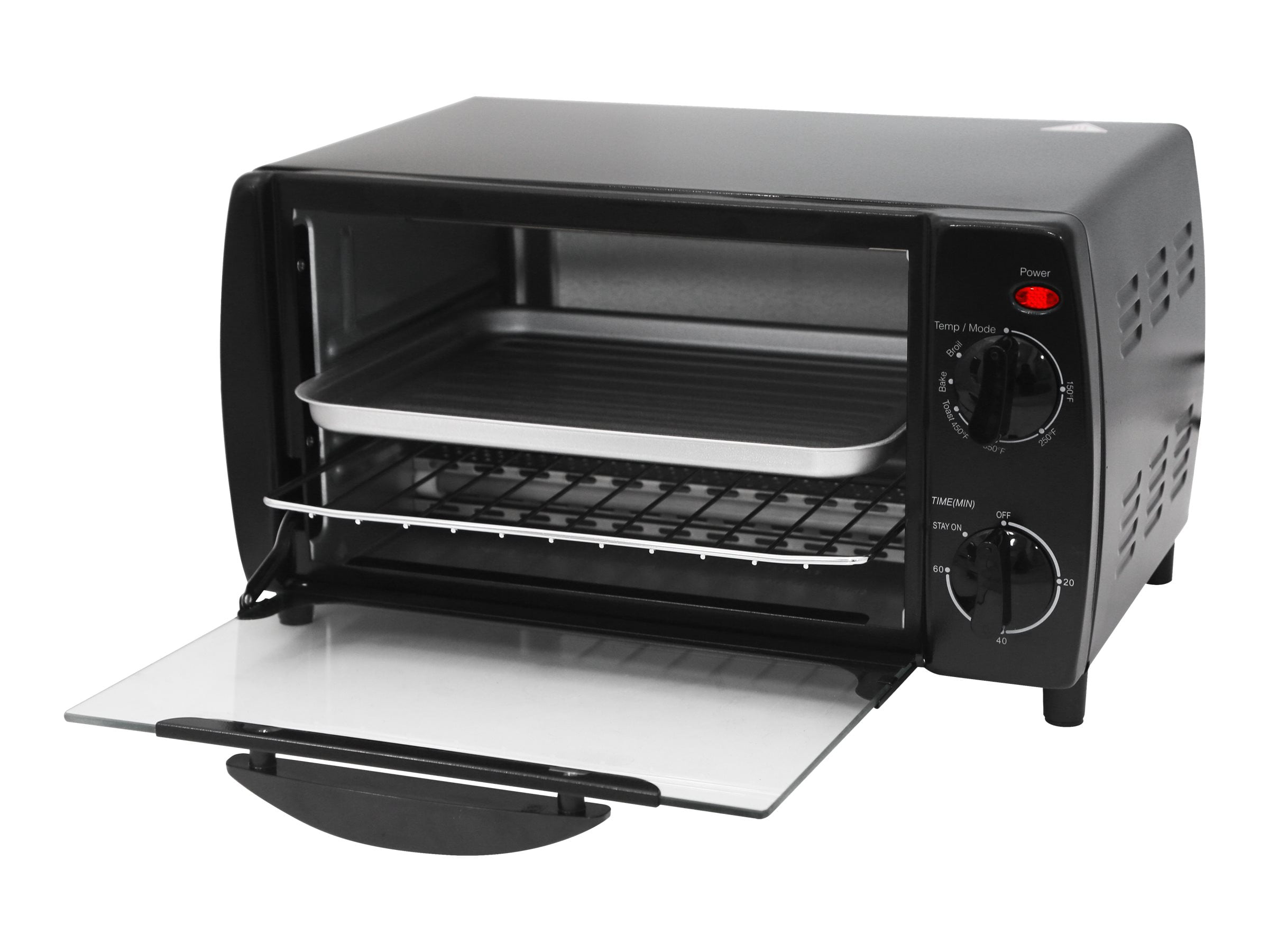 Best Buy: Black & Decker 4-Slice Toaster Oven Black TRO700B