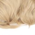 thumbnail image 4 of Perruque courte en fibres synthétiques ajustables, résistante à la chaleur, haute densité, pour femmes et hommes, 4 of 4