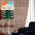 thumbnail image 5 of Red Plaid Christmas Blackout Curtains for Bedroom/Living Room, Pinch Pleated Black Out Curtains, Xmas Tree Vintage Winter Wooden Room Darkening Window Drapes with Hooks 2 Panels, 39"x70", 5 of 8