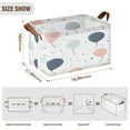 thumbnail image 2 of Ryvnso Balloons Polka Dot Storage Bins Large Basket Foldable Cube Toys Organizer with Handles 1 PC, 2 of 7