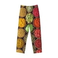thumbnail image 4 of Goofa Spices And Herbs Printed Soft Pajama Pants for Men, Wide Leg Comfy Casual Lounge Yoga Pants-Medium, 4 of 9