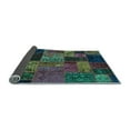 thumbnail image 2 of Ahgly Company Indoor Rectangle Oriental Light Blue Modern Area Rugs, 2' x 4', 2 of 4