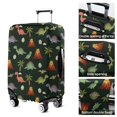 thumbnail image 5 of Dark Green Toned Dinosaur and Volcano Pattern Luggage Cover Fashion Suitcase Cover Baggage Covers Fit 25-28 Inch Luggage (Go Travel), 5 of 5