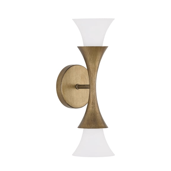 Capital Lighting 655721ML Nola 2 Light 15" Tall Wall Sconce - Mystic Luster
