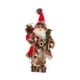 thumbnail image 1 of Muñeco de Papá Noel de pie, adorno coleccionable, figura de Papá Noel para 19cm x 30cm, 1 of 9