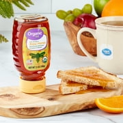 Great Value Organic Strained Raw Honey, 12 oz Bottle