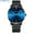 Black Blue Rose, variant on Luxury Brand CRRJU Simple Fashion Style Casual Military Quartz Men Watches Ultra-thin Full Steel Male Clock Date Wristwatch