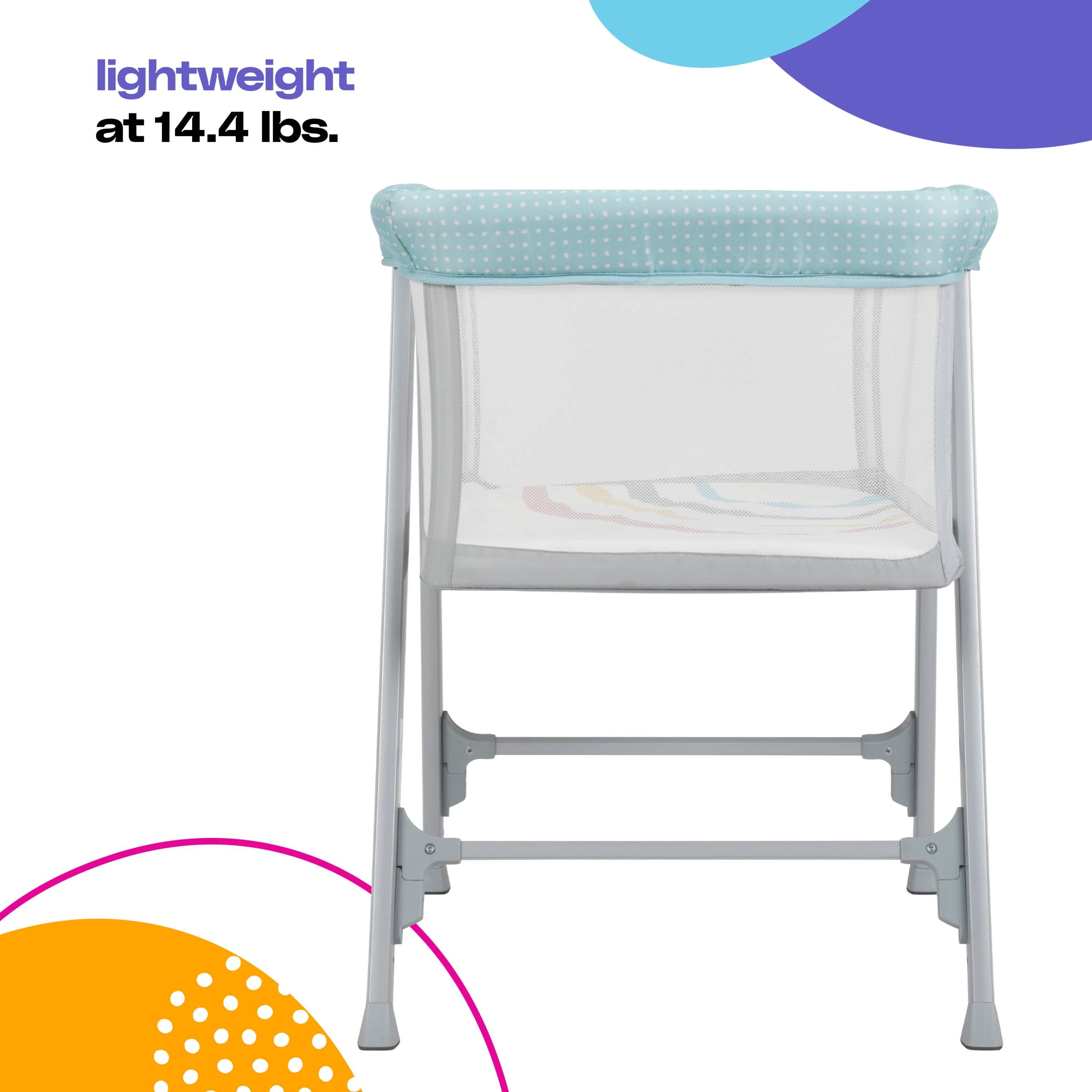 Cosco Kids SleepAway Infant Bassinet, Rainbow