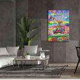 thumbnail image 6 of Epic Graffiti 'Magic Bus' by Howie Green, Canvas Wall Art, 40"x60", 6 of 8