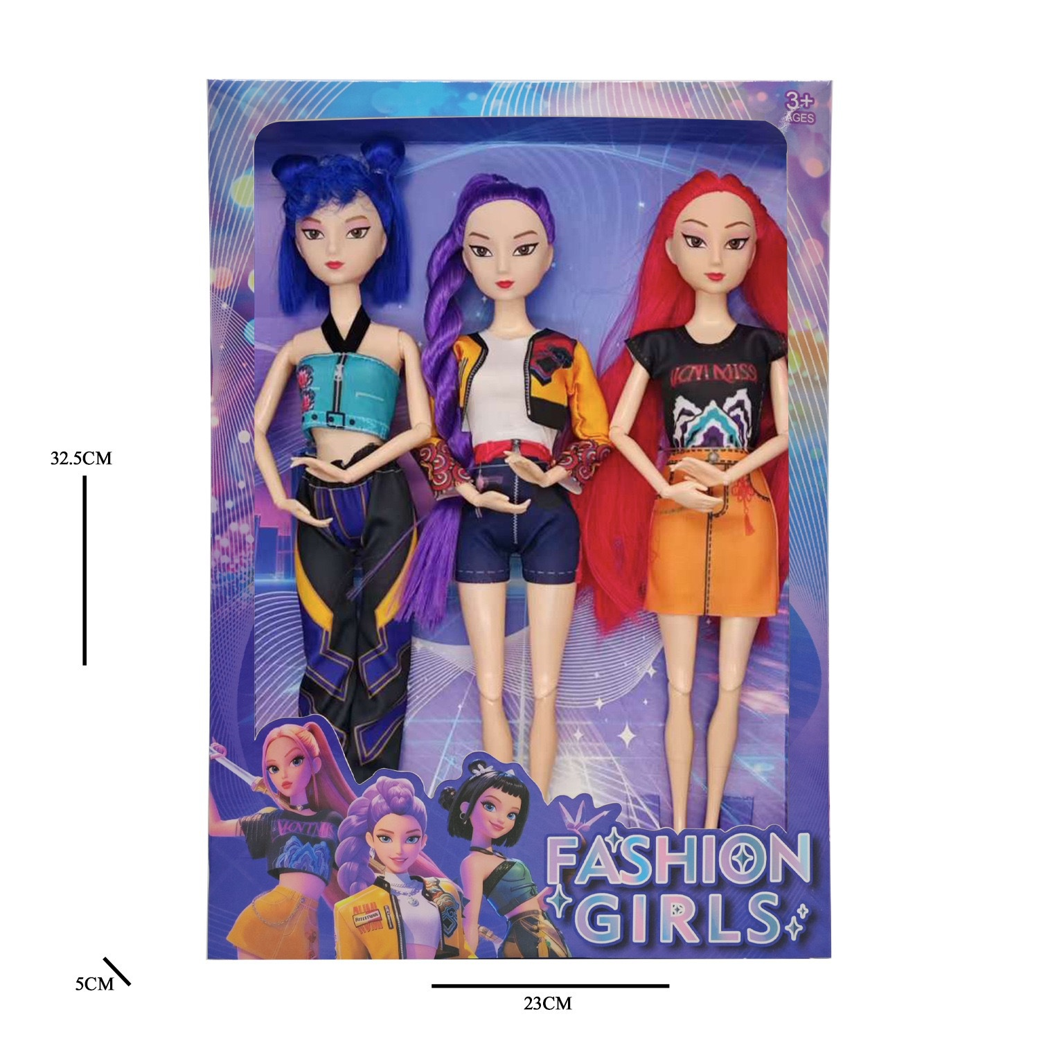 Mommy & Me Doll Collection Set Of 8 Assorted Mini Dolls 5 inch Es