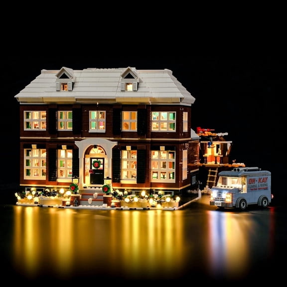 LED Light for -21330 Ideas Home Alone Building Blocks Model (Building Set NOT Included)