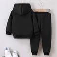thumbnail image 7 of NOLDARES Boys Girls 2 Piece Graphic PrintHoodie & Jogger Pants Sweatsuit Quick-Dry,Warm Yet Breathable for School & Sports(Y148-Black), 7 of 7