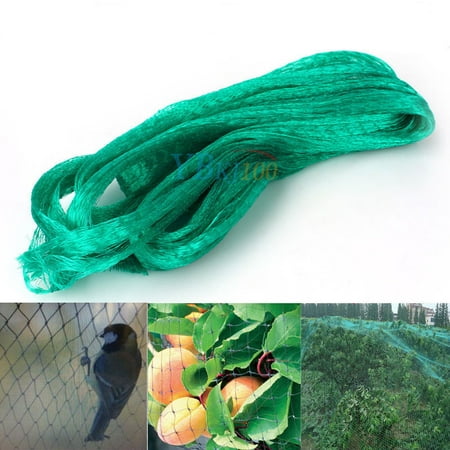 Yosoo Green Anti Bird Protection Net Mesh Garden Plant Netting Protect Plants and Fruit Trees from Rodents Birds Deer Best for Seedlings,Vegetables,Flowers, Fruits,Bushes,Reusable