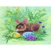 Powecrea 5D DIY Diamond Painting Easter Bunny Kit Full Round Drill Pictures (WT355)