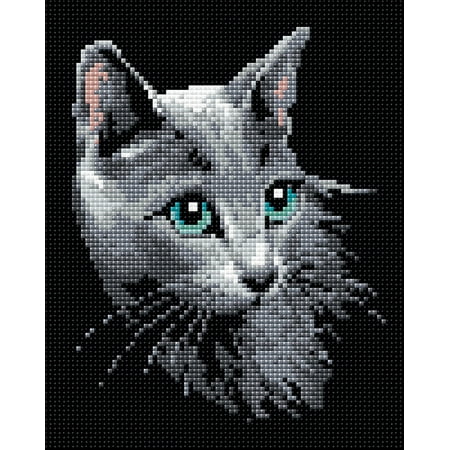 UPC: 4779046180194 | RIOLIS Diamond Mosaic Embroidery Kit 7.75 X9.75 -Russian Blue
