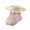 Pink, variant on Toddlers Baby Girls Ruffled Socks Infant Cotton Ankle Socks with Lacework Socks Decoration Breathable Kids Socks Accessories