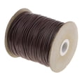 thumbnail image 1 of veasfak Durable 80 mm Leather Waxed Thread Cord String for DIY Stitching Thread , Coffee, 1 of 7