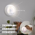 thumbnail image 2 of Hongchun 1 Pc LED Night Lights with Motion Sensor K610- Small White and Pink LED Night Light Kids Baby Dimmable Rechargeable Night Light, Can be USB Charge, 2 of 3