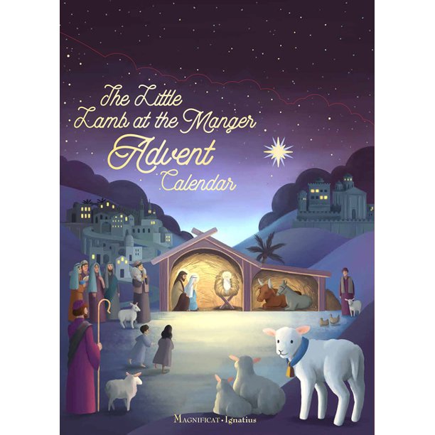 The Little Lamb at the Manger Advent Calendar (Calendar)