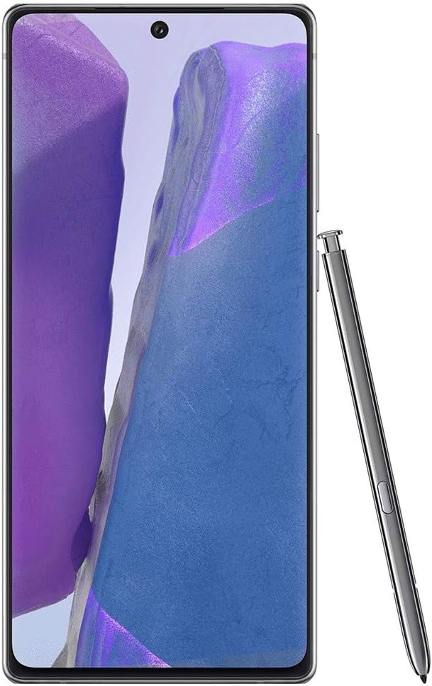 Restored Samsung Galaxy Note20 5G N981U 128GB GSM/CDMA Fully Unlocked Smart Phone (USA Version) - Mystic Gray (Refurbished)