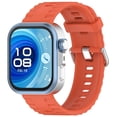 thumbnail image 1 of Fit4 Pro Smart Watch Replacement Band Durable Silicone Strap With Secure Silver Buckle Accessory, 1 of 4