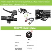 1000W Electric Bicycle Conversion Kits BAFANG 52V Mid Drive Motor Kits with DPC18 Display BBS-HD Mid Motor Fit For 68-73mm Bottom Bracket (Battery is not Included)