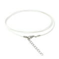 thumbnail image 2 of Maytalsory Collier Ras du Cou Corde Artisanale Polyester Mode Bracelet Corde de Perles Chaîne d'Extension Fabrication de Bijoux Blanc, 2 of 6