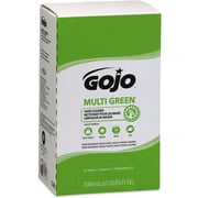 Gojo Multi Green Hand Cleaner - Citrus Scent - 67.6 fl oz (2 L) - Soil Remover, Dirt Remover, Kill Germs - Hand - Green - 1 / Each