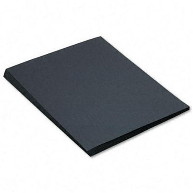 SunWorks Papier de Construction Épais 18 x 24 Noir 50 Feuilles