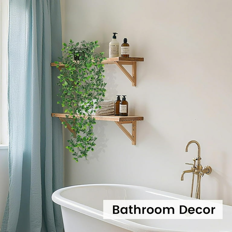 34'' Fake Hanging Plants Artificial Potted Plants Indoor and Outdoor for  Office Living Room Bathroom Wall Shelf Decor (1Pack) - Walmart.com