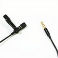 thumbnail image 4 of 1 5/6m 3 5mm Clip on Lavalier Mini Audio Wired Lapel Lavalier Clip On Condenser Microphone Recording Mic, 4 of 5