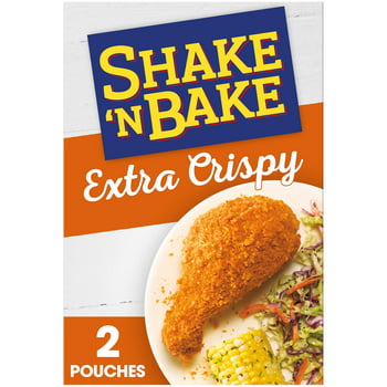 Shake 'N Bake Extra Cri Seasoned Coating Mix, 5 oz Box, 2 ct Packets